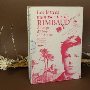 Arthur Rimbaud/"Las cartas manuscritas de Rimbaud"."Ediciones Textuel".1997.Caja 4 Cuadernos.Caja Vintage.Poesía.Quest.Culturalcan.