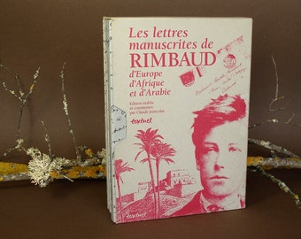 Arthur Rimbaud/&quot;The Manuscript Letters of Rimbaud&quot;.&quot;Editions Textuel&quot;.1997.Box 4 Notebooks.Vintage Box.Poetry.Quest.Culturalcan.