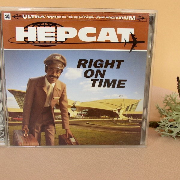 Hepcat/"Right on Time"."Hellcat Records" 1997.Vintage CD.California Band.Sixties Sound.Ska Music.Reggae Music.Rocksteady.CulturalCan