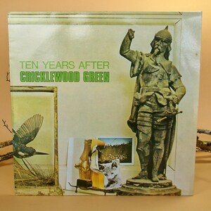 Ten Years After/&quot;Cricklewood Green&quot;.&quot;Chrysalis&quot;. Made in France. Vintage 33 rpm vinyl. Old Blues Rock LP. 70s English Rock. CulturalCan.
