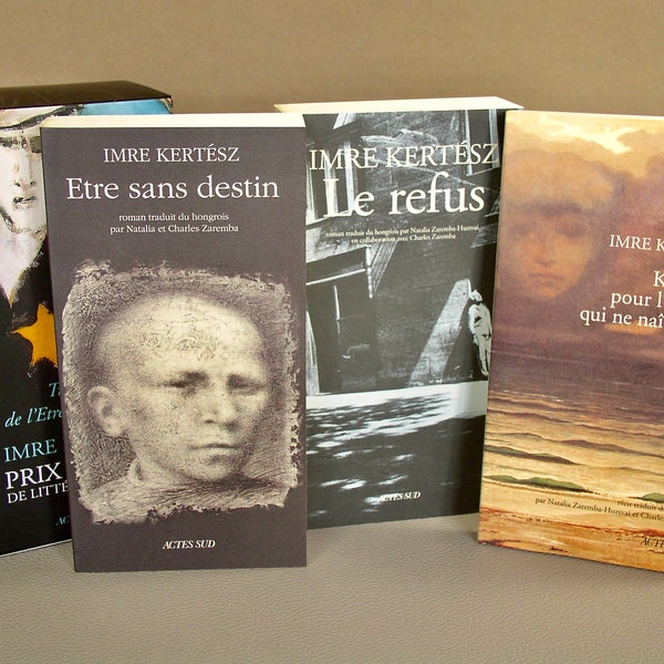 Imre Kertész/"Trilogy of Being without Destiny"."Actes Sud".2002.Vintage Books.Nobel Prize for Literature.Testimony.Sufferings.CulturalCan.
