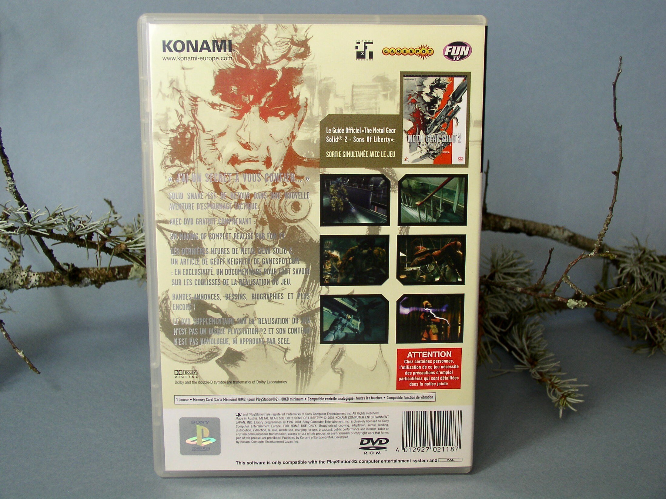 PS2ソフト　L GEAR SOLID 2  希少品 PS2ソフト L GEAR SOLID 2 希少品 PS2ソフト METAL GEAR SOLID 2