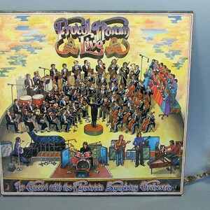 Procol Harum/&quot;Live,In Concert with the Edmonton Symphony Orchestra&quot;.&quot;Chrysalis&quot;.1972.Vintage Vinyl.33Rr Old.Progressive Rock.CulturalCan