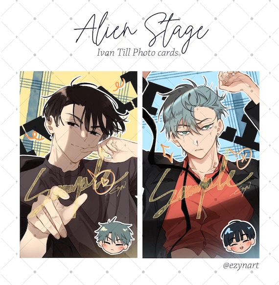 エイリアンステージ イヴァン アメリカ限定 カード トレカ Amazon.co.jp: ALIEN STAGE イヴァン ティル フォトカード