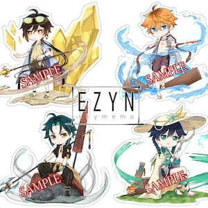Genshin Summer Skin Standee