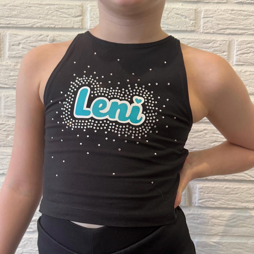 Custom Cheer Top With Name - Etsy