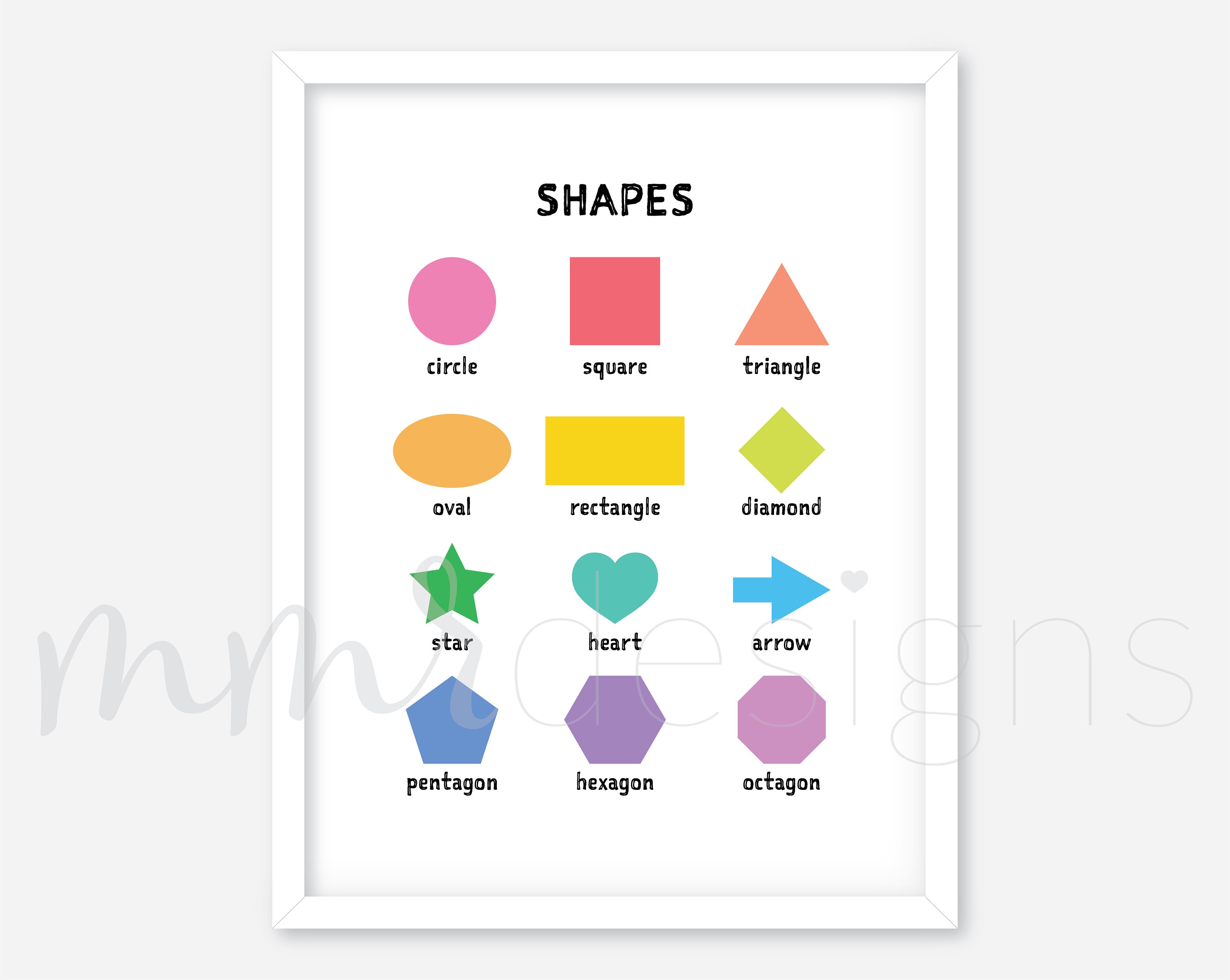 Printable Early Learning Resources - Instant Digital Download - PDF and ...