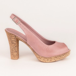 Genuine Leather sandals, Women sandals, women leather sandals, high heeled shoes, women shoes 6978