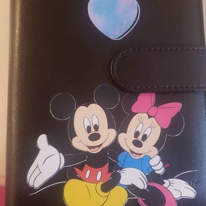 Customized Mickey and Minnie Budget Binder