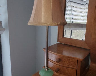 Vintage Jadeite lamp light