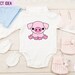 Cute Kawaii Baby Pig Clipart PNG &amp; SVG Bundle - Etsy