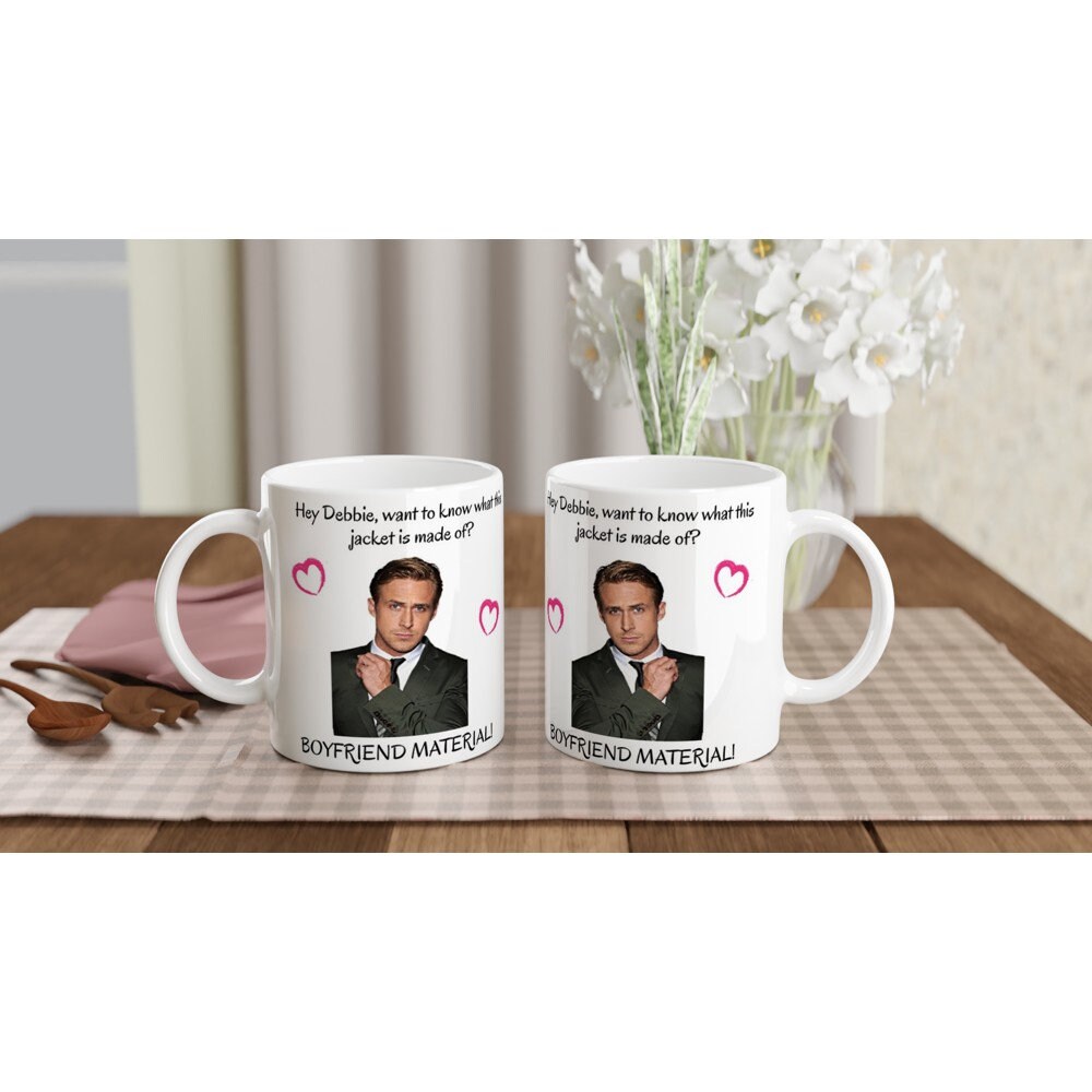russian Ryan Gosling Ceramic mug Tableware tea coffee kitchen utensils sets  Gifts for men Woman girlfriend