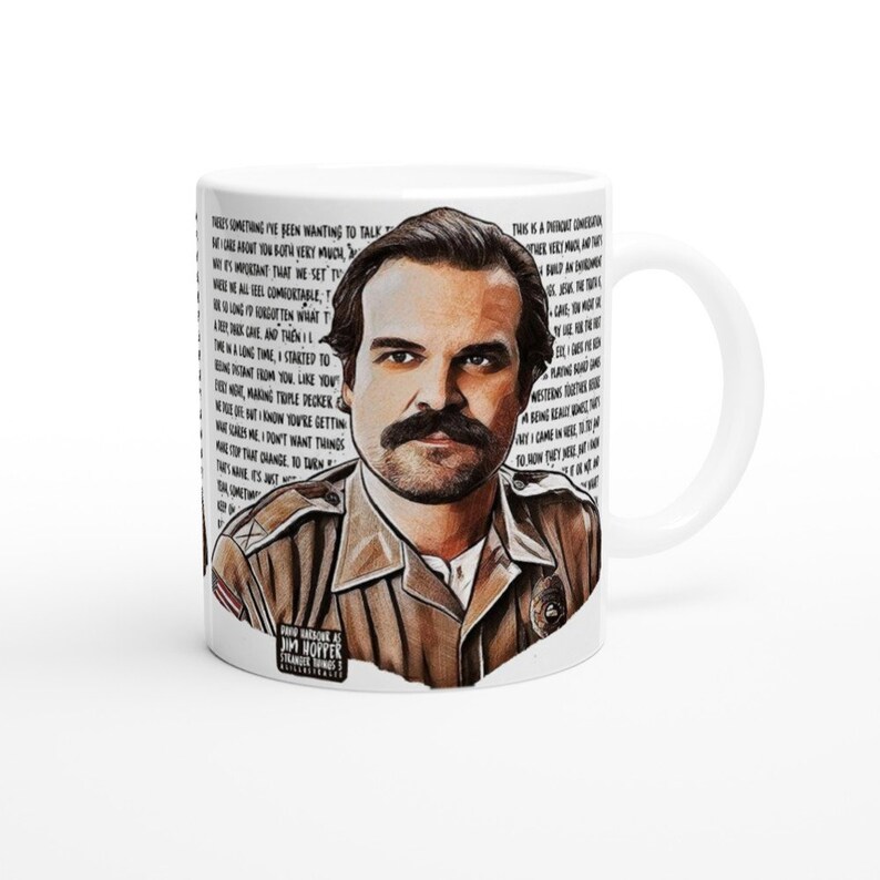 STRANGER THINGS Jim Hopper Sayings and Quotes From Etsy