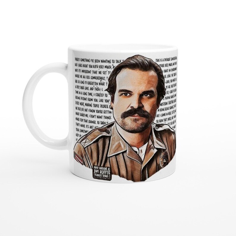 STRANGER THINGS Jim Hopper Sayings and Quotes From Etsy