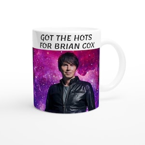 PROFESOR BRIAN COX - Nerd de la ciencia, fan de Brian Cox - Fanático de la ciencia - científico - programa de televisión / regalo para él / ella x