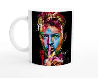 DAVID BOWIE- Pop icon, Colourful art  -   perfect for any Bowie fan - fan gift - gift for him/her x.