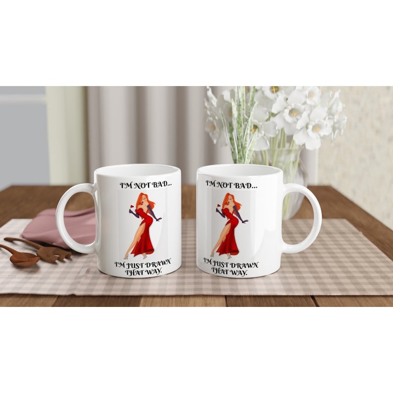 JESSICA RABBIT I'm Not Bad I'm Just Drawn That Way Etsy