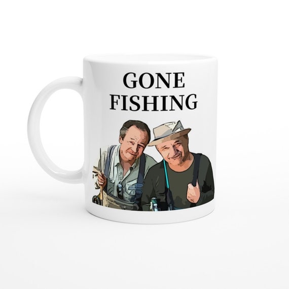 GONE FISHING Bob Mortimer Paul Whitehouse Andaway My Cartoon