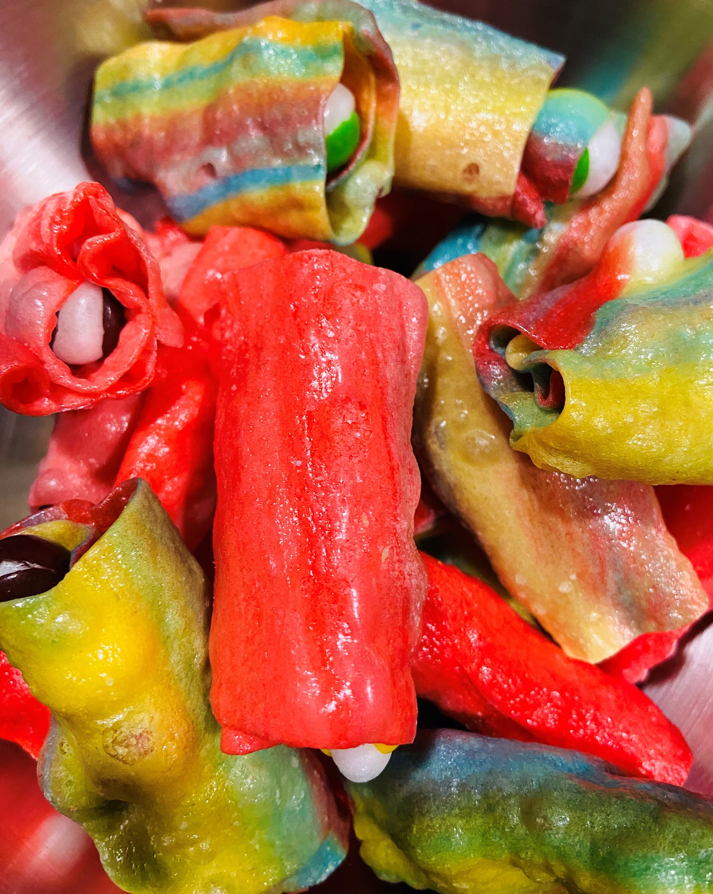 Freeze Dried Stuffed Fruit Rolls Made From Fruit Rollups® Etsy