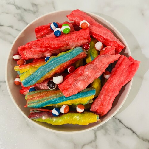 Freeze Dried Stuffed Fruit Rolls Made From Fruit Rollups® Etsy