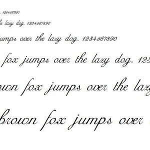 Beautiful Wedding Font TTF True Type Font, PC and Mac Compatible Procreate, Cricut Canva Word and more