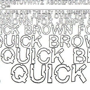 Piraten Karte Schiffbrüchig Bitten Block Letters TTF Procreate bloodyWindows Mac kompatibel True Type Schriftart Cricut Design Silhouette Adobe