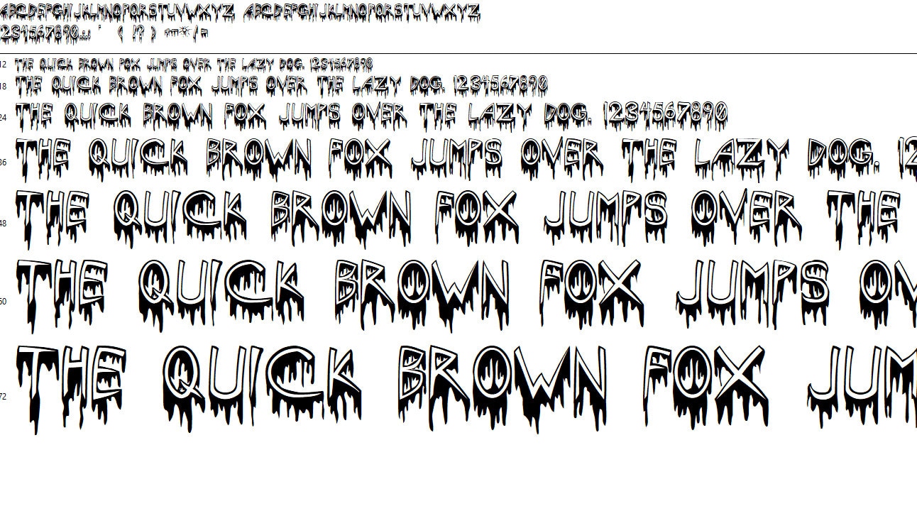 Swamp Theme Lettering Swamp Font Swamp Font Etsy UK
