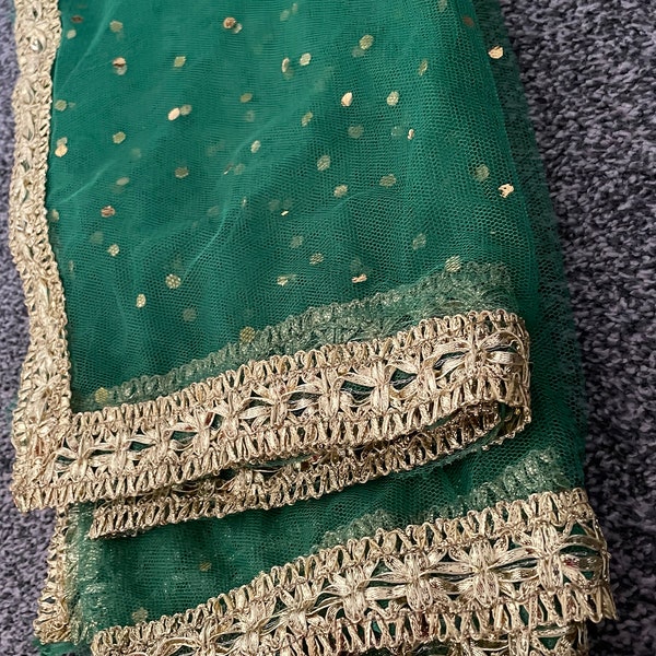 Green mehndi Dupatta,Nikkah Mubarak, Bridal Dupatta, Dulhan, Shaadi, rukhsati dupatta, wedding dupatta