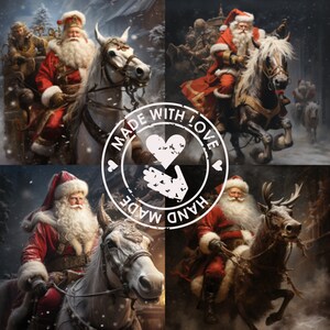 paper craft Christmas Santa Claus ,  Festive Santa Claus Paper Craft: PNG and JPG Resources for Christmas , Christmas decor