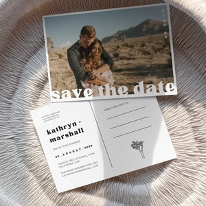 Réservez la date LILI Joshua Tree | économies de Joshua Tree la carte de Zazzle.be Liste d&#39;envies Vous avez des idées ? postales de Joshua Tree la date | Modèle de toile modifiable