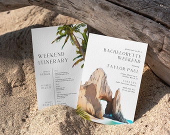 Cabo Junggesellinnenabschied Einladung: Mexiko Rundreise (Digitaler Download)