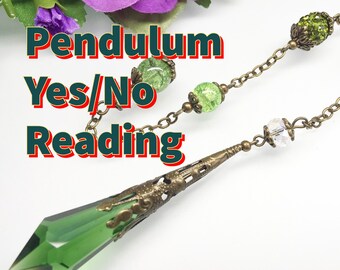 Same-Hour Pendulum Yes or No Reading - Instant Answer - Mystical Pendulum for Guidance & Decision Making