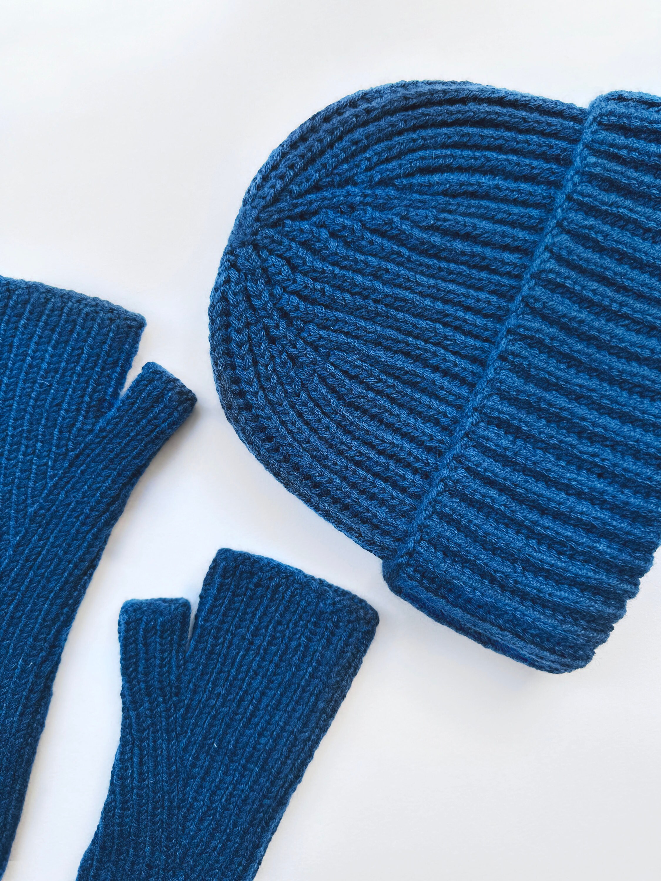 NWT Cariaggi Cashmere Beanie The Cashmere Chunky Ribbed Beanie | Knitted in Umbria, Italy main image 2