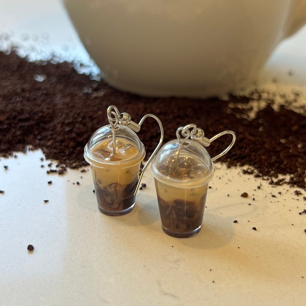 Coffee Earrings Etsy