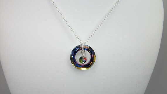 Swarovski ring pendant discount