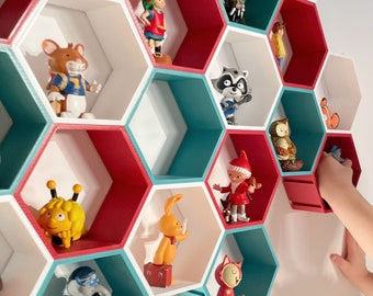 Basic set: Wall shelf for Tonie figures with magnetic base