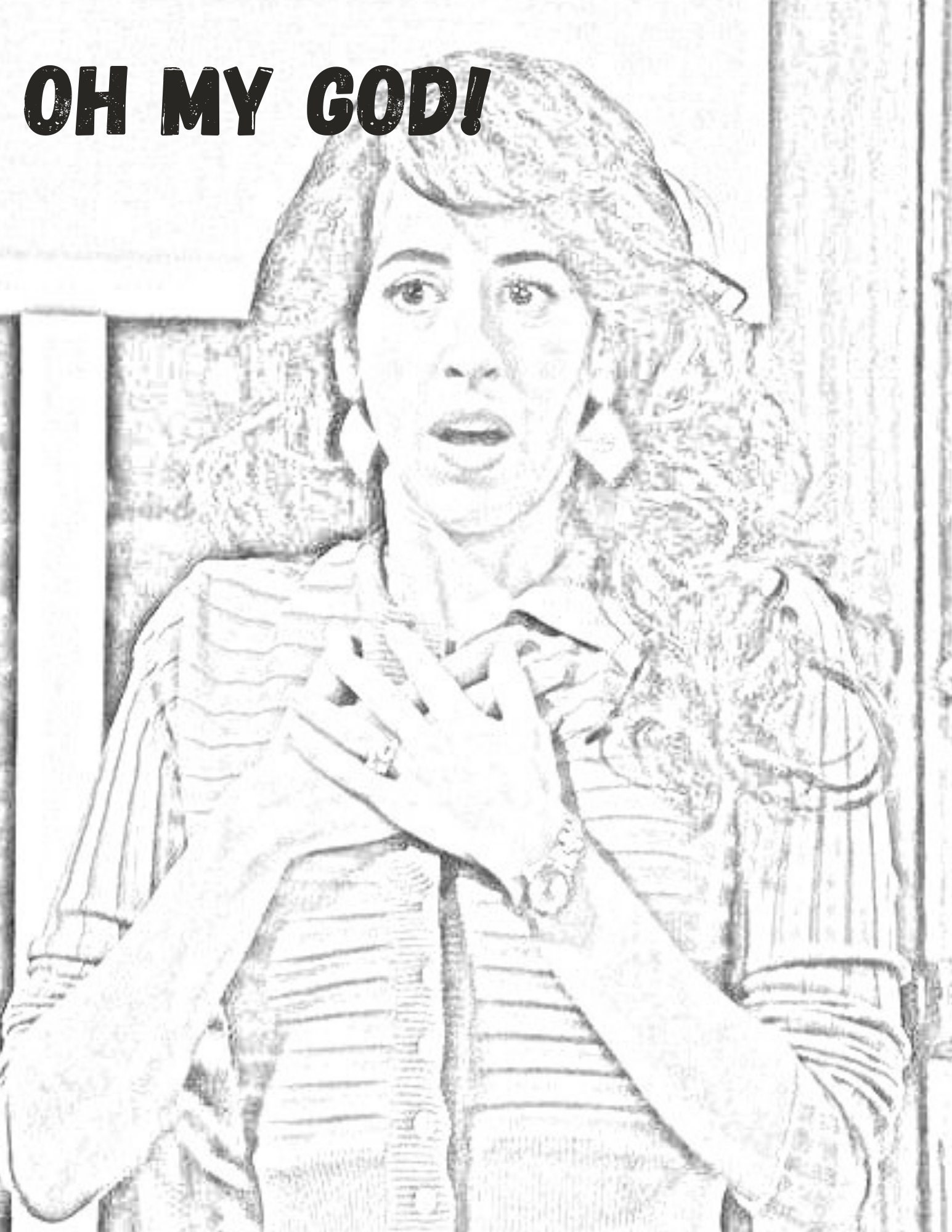 Friends Printable Coloring Pages INSTANT DOWNLOAD Coloring Book Friends