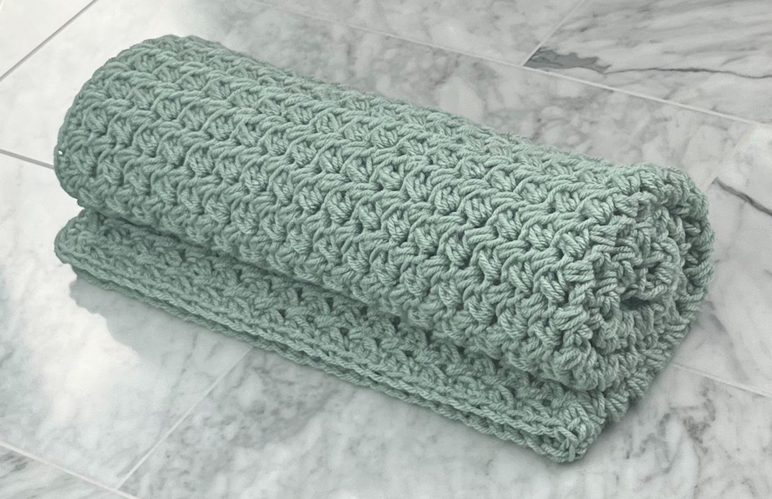 Handmade Baby Blanket Crochet Baby Blanket Sage Green Baby Etsy