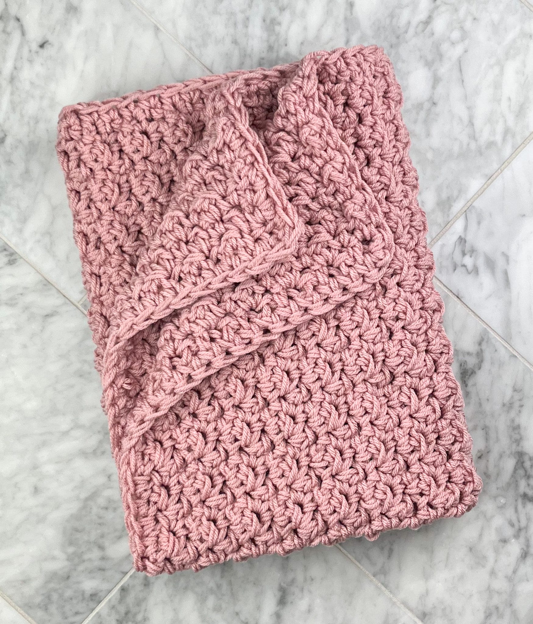 Crochet baby blanket, Handmade baby blanket, Baby shower gift, Blush rose pink blanket, Baby Girl Blanket, Baby Girl afghan, Nursery Decor