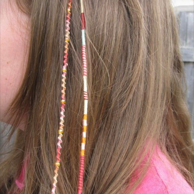 String Hair Wraps - Etsy