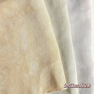 Edinburgh 36 ct,Handarbeitsstoff, handgefärbtes Leinen,Kreuzstich,Stickstof