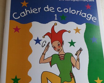 Baby Sign Language Coloring Book – 5 Animal Worlds – Forest, Farm, Sea, Savannah, House – Sign Language for Ages 4+ – Children's Gift