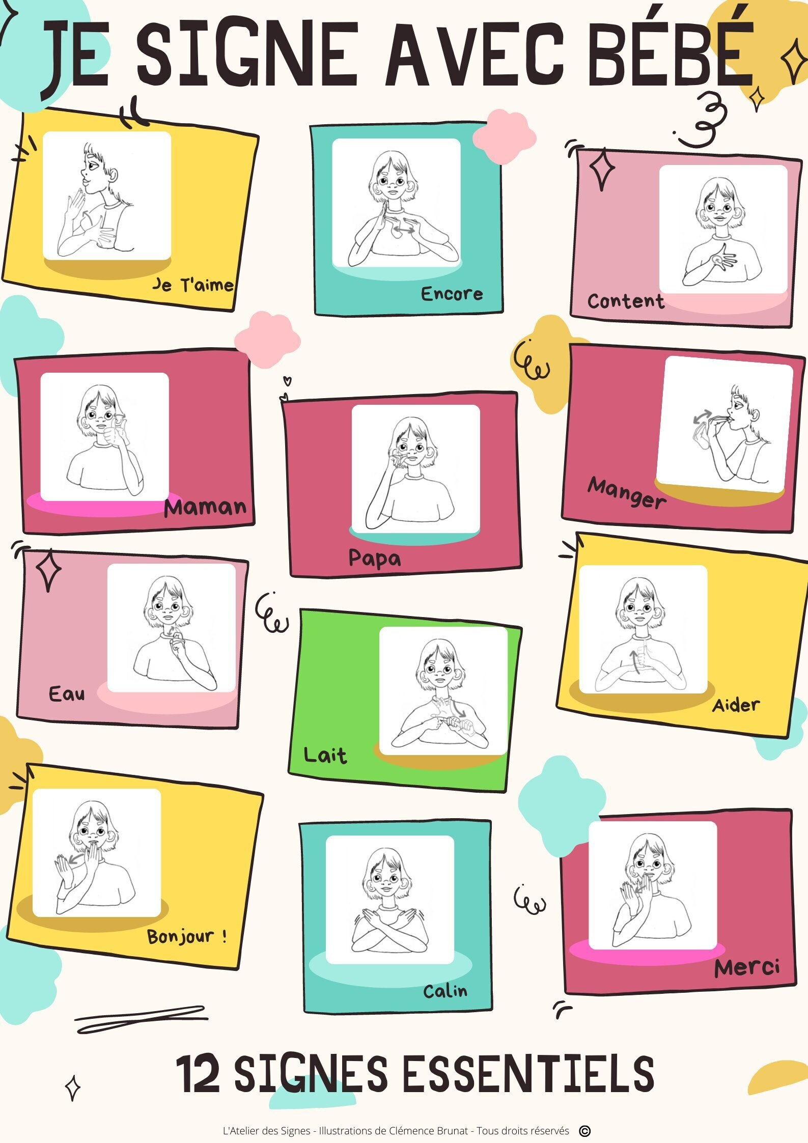 12 Signes Essentiels Je Signe avec Bébé