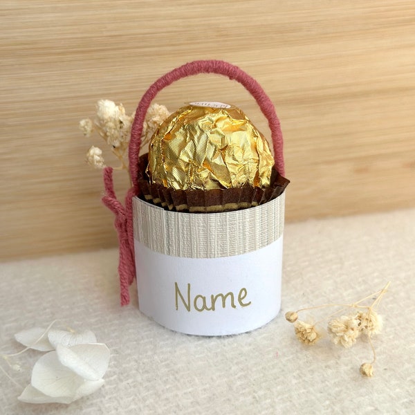 Tischdekoration | Gastgeschenk | Ferrero Rocher |  Personalisierte Geschenk