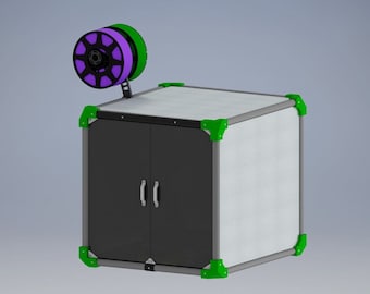 3D-Drucker-Gehäuse für Bambu Lab A1/A1 Mini mit LED-Beleuchtung, 680X600X560MM Feuerfest Wasserdicht Staubdicht Geräuschreduzierung Konstante Temperatur 3D-Drucker Enclosure 3D-Drucker-Gehäuse für Bambu Lab A1/A1 Mini mit LED-Beleuchtung, 680X600X560MM Feuerfest Wasserdicht Staubdicht Geräuschreduzierung Konstante Temperatur 3D-Drucker Enclosure