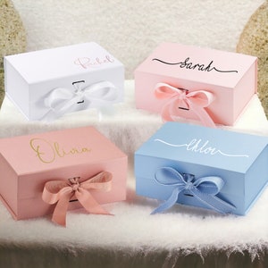 Personalised Bridesmaid box, Mother's day gift box, Bridesmaid proposal box, magnetic gift boxes, maid of honour box