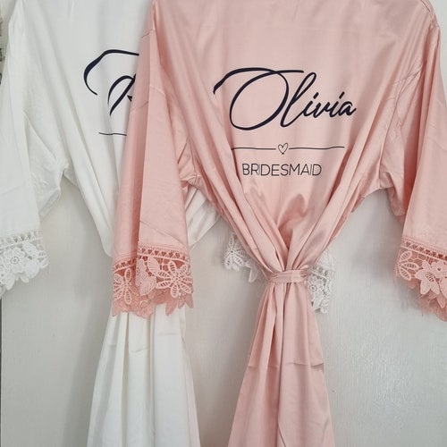 Robes De Demoiselle D'honneur, Robes De Mariée, Robes De Chambre De Mariée, Robes De Mariée En Satin, Robes De Mariée