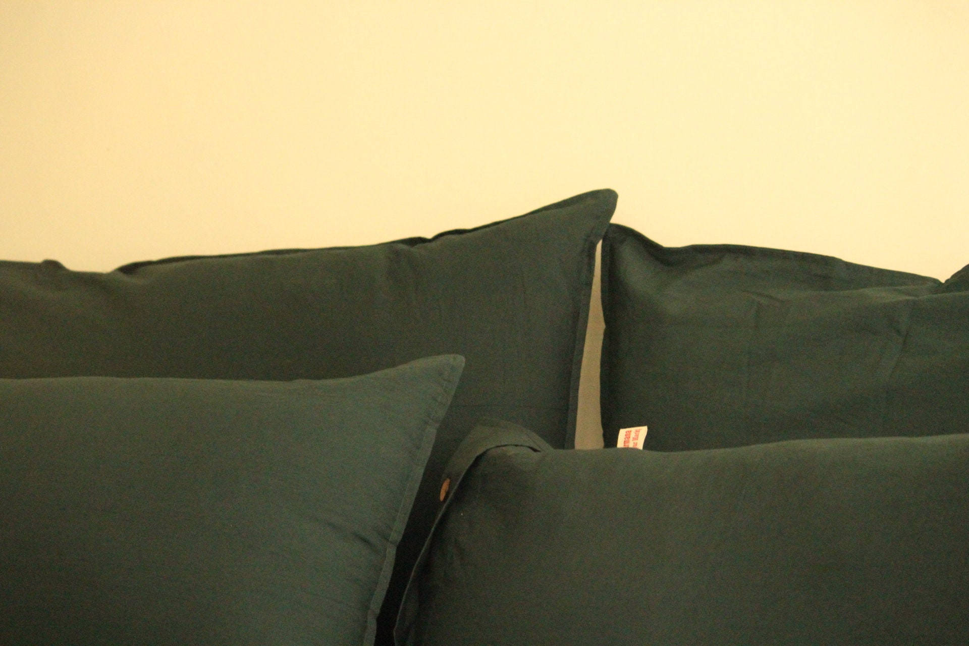 Linen 100 Dark Olive Green Duvet Cover Comforter Duvet Cover Etsy