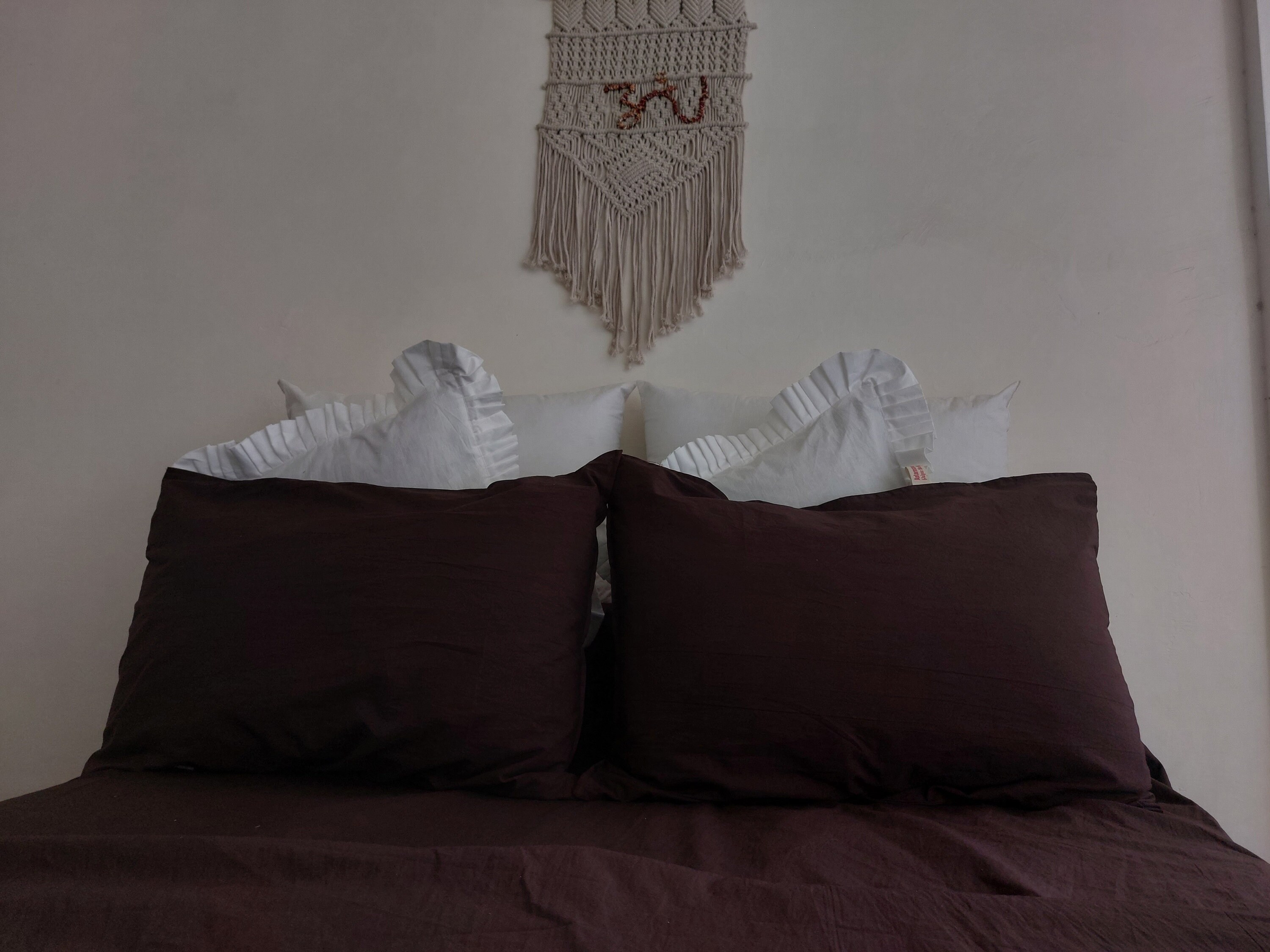 Earth Brown Linen Flatsheet Set main image 1