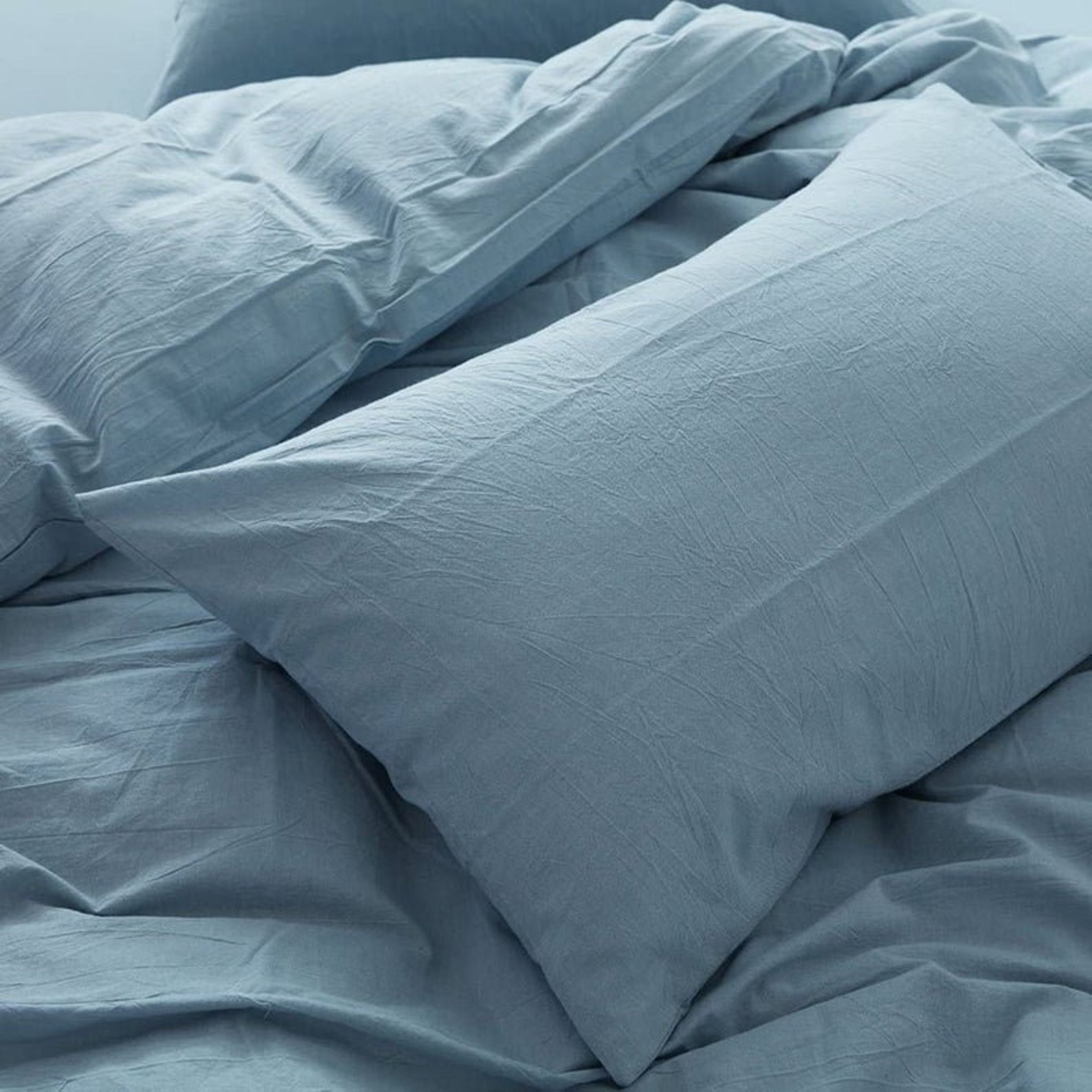 Light Blue Duvet Cover 100 Cotton Comforter Duvet Cover Etsy UK